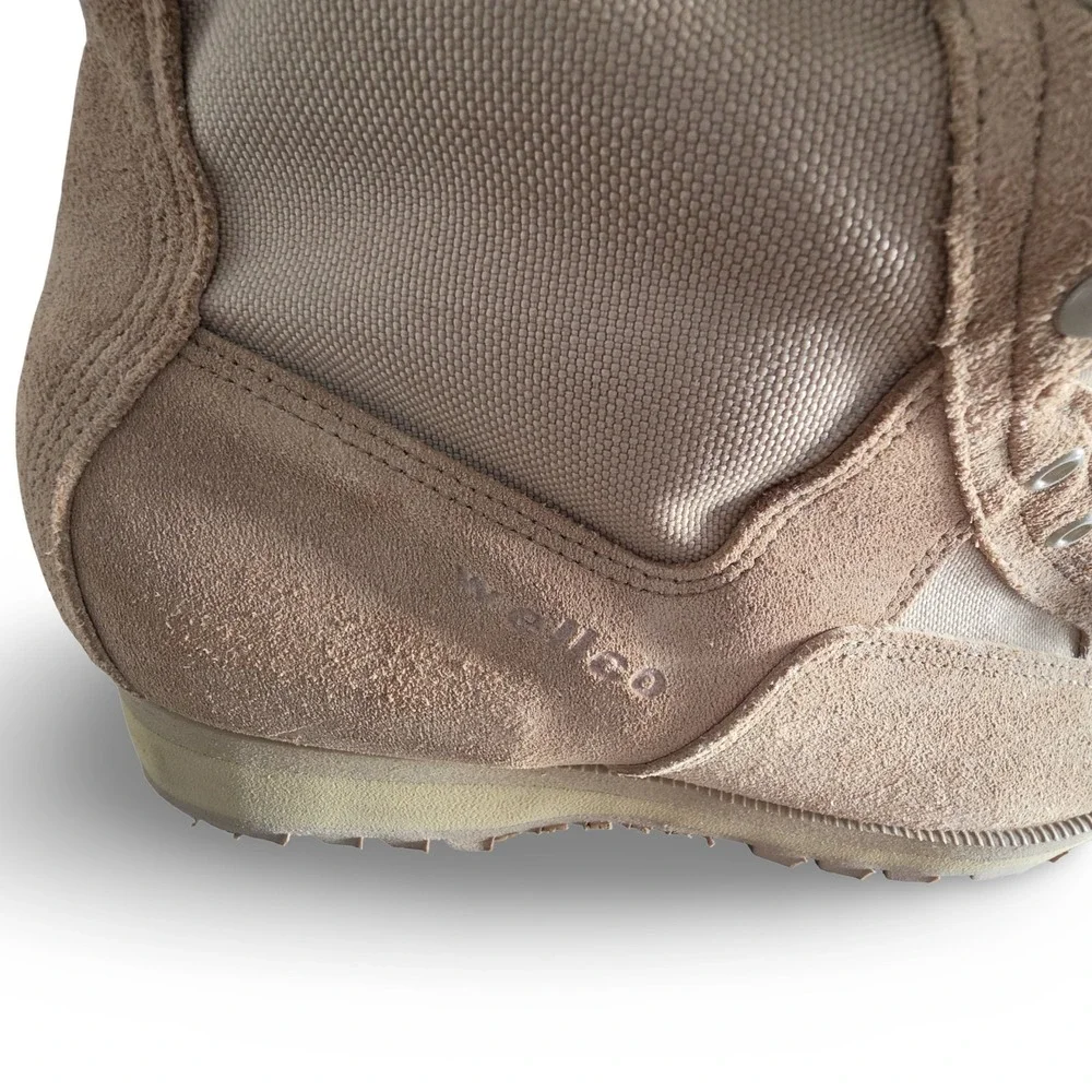 NWT Wellco Army Combat Boot Temperate Weather Vibram Suede‎ Tan Mens Size 15.5 R